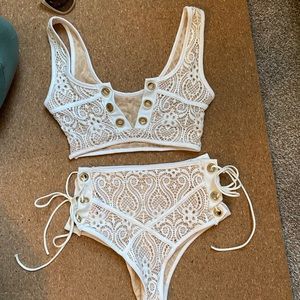 Never worn lace bathing suit